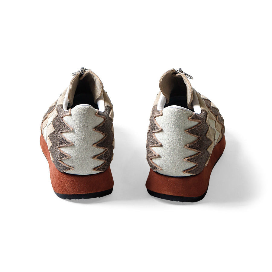 Kapital Leather Navajo Pattern Sparrow Sneakers