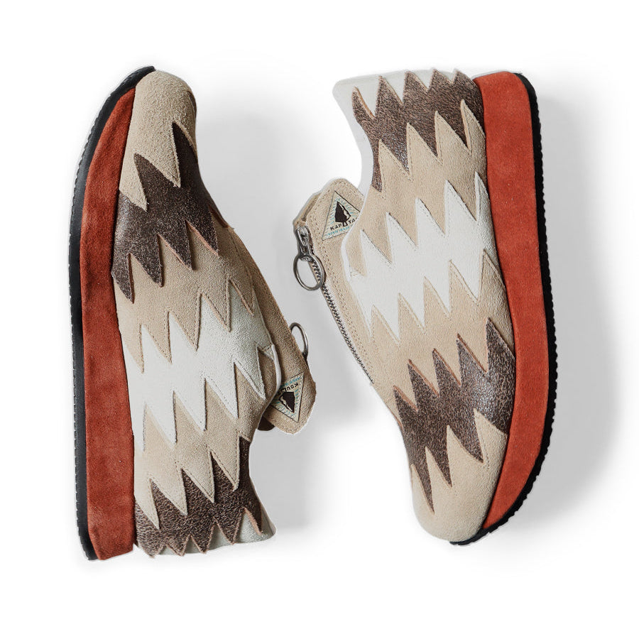 Kapital Leather Navajo Pattern Sparrow Sneakers