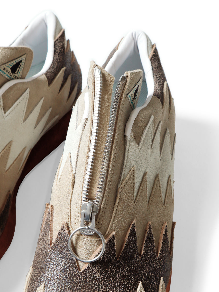 Kapital Leather Navajo Pattern Sparrow Sneakers