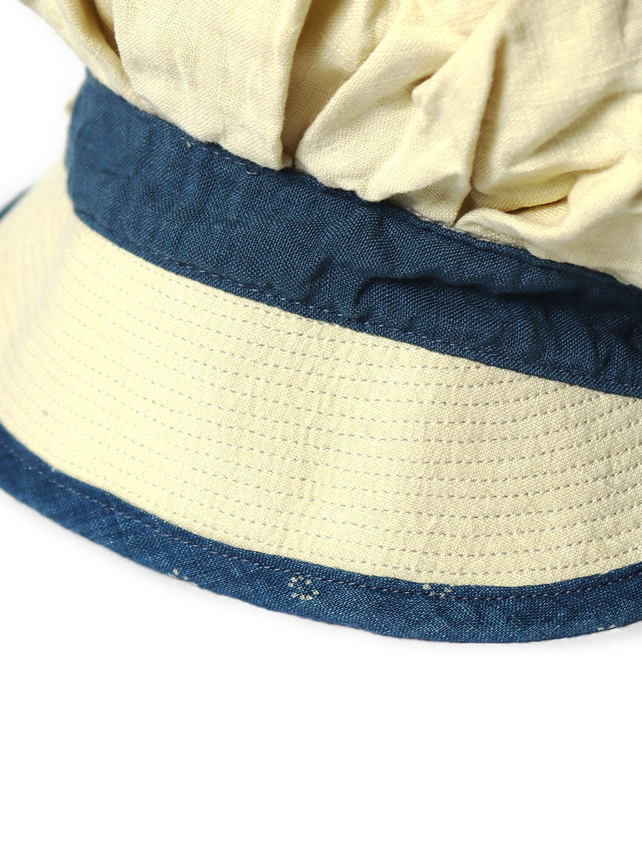 Kapital Linen 2Tone Pizza Hat