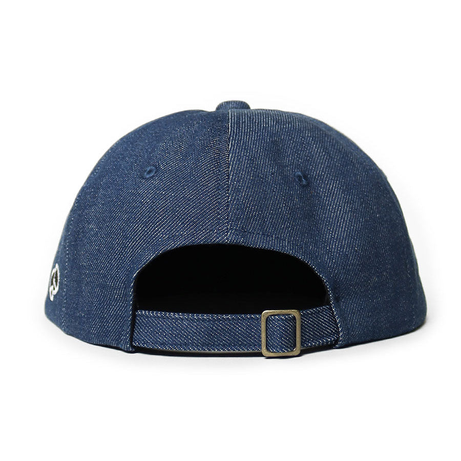 Kapital 11.5oz Denim Baseball Cap (The Denim Died Embroidery) Low
