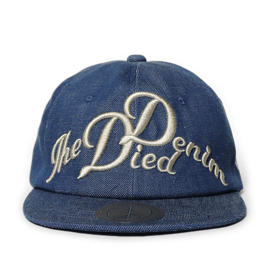 Kapital 11.5oz Denim Baseball Cap (The Denim Died Embroidery)