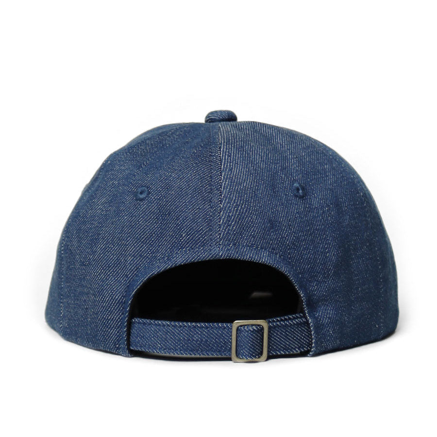 Kapital 11.5oz Denim Baseball Cap (The Denim Died Embroidery)
