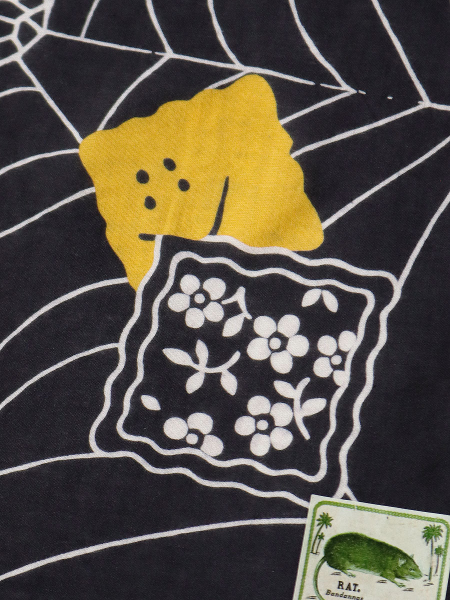 Kapital Fastcolor Selvedge Bandana (Spider Peckish Rainbowy)