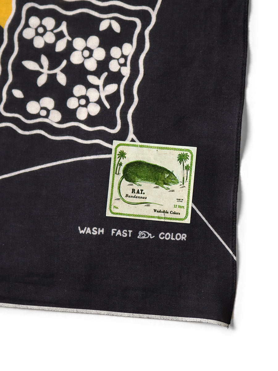 Kapital Fastcolor Selvedge Bandana (Spider Peckish Rainbowy)