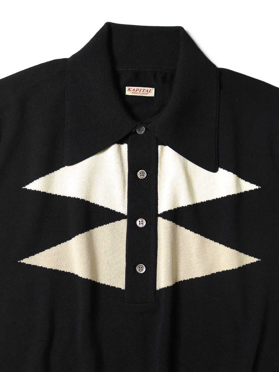 Kapital 14G Cotton Tomahawk Carol Polo