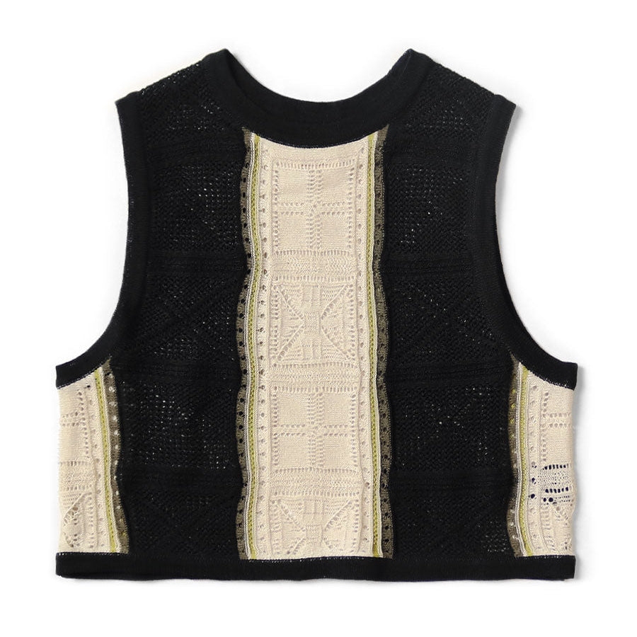Kapital 12G Crochet Knit Bustier
