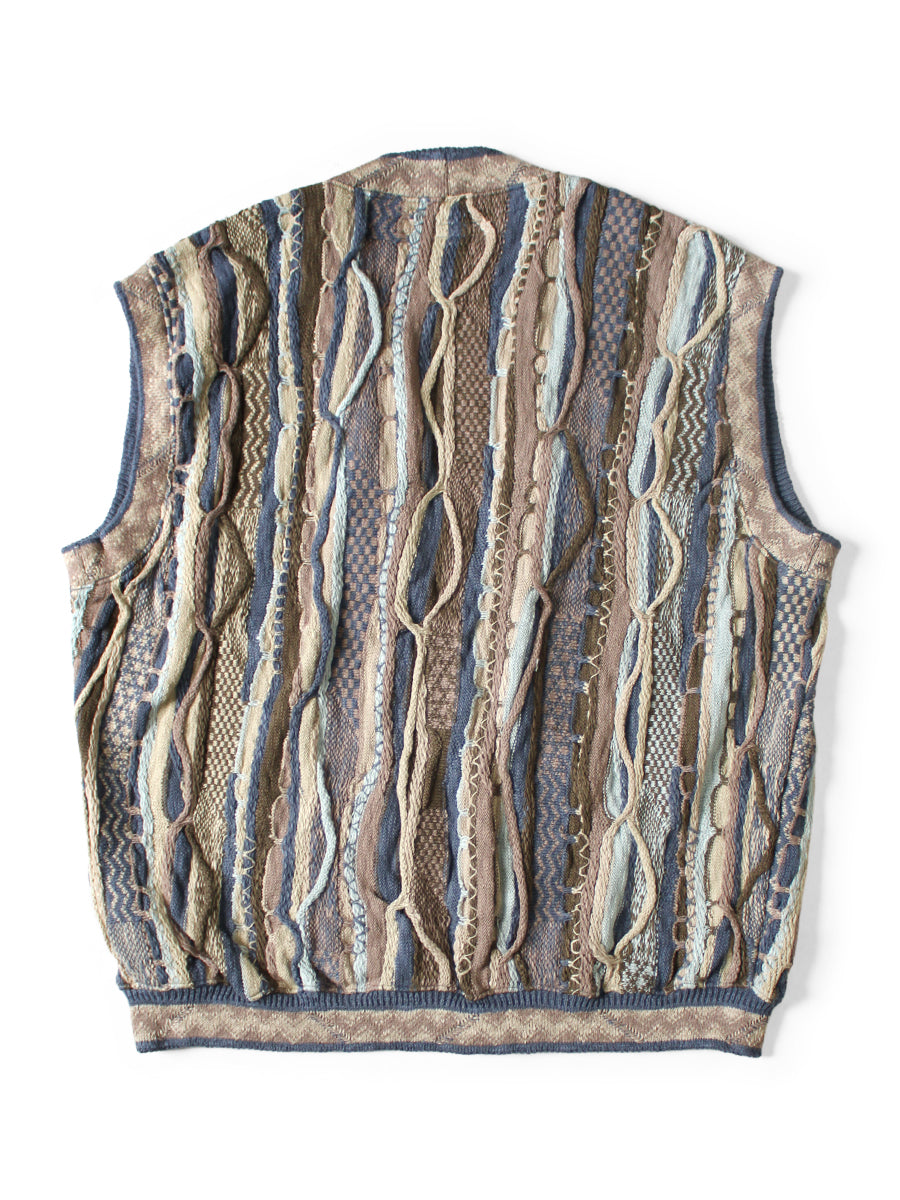 Kapital 7G Knit Gaudy Dad's Vest