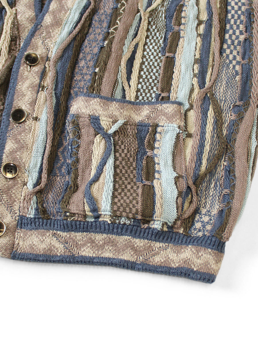 Kapital 7G Knit Gaudy Dad's Vest