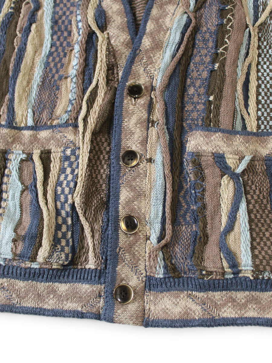 Kapital 7G Knit Gaudy Dad's Vest