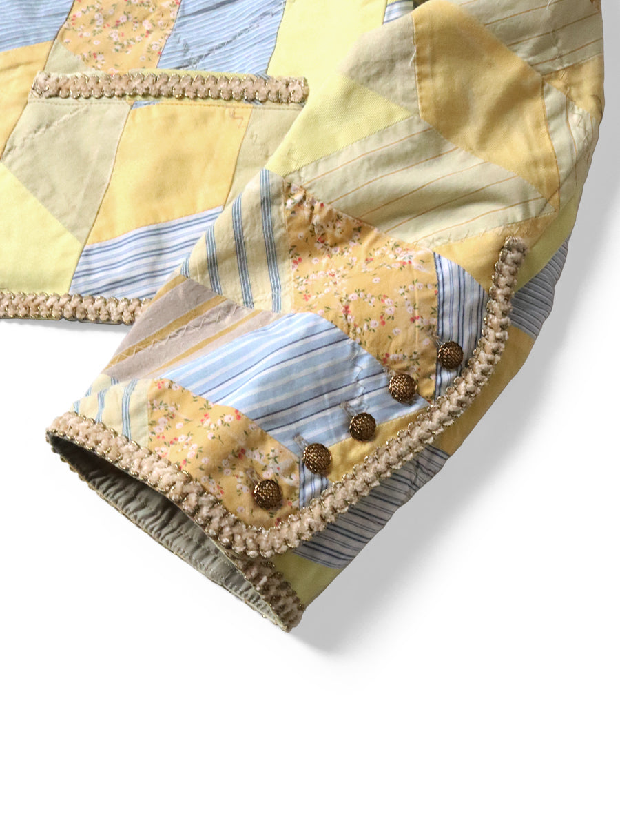 Kapital Yabane Quilt Patchwork Chateau Bolero Jacket