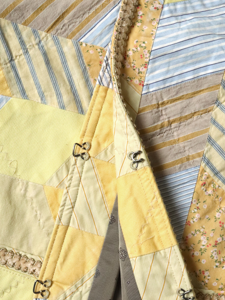 Kapital Yabane Quilt Patchwork Chateau Bolero Jacket