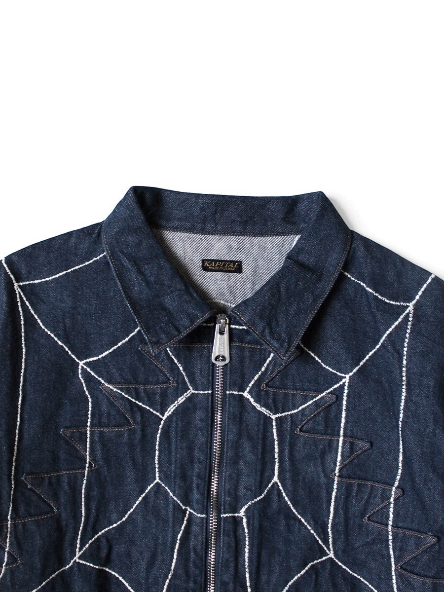 Kapital 13oz Denim Santo Domingo Thunderbird Blouson (Kountry Dreamcatcher Remake)