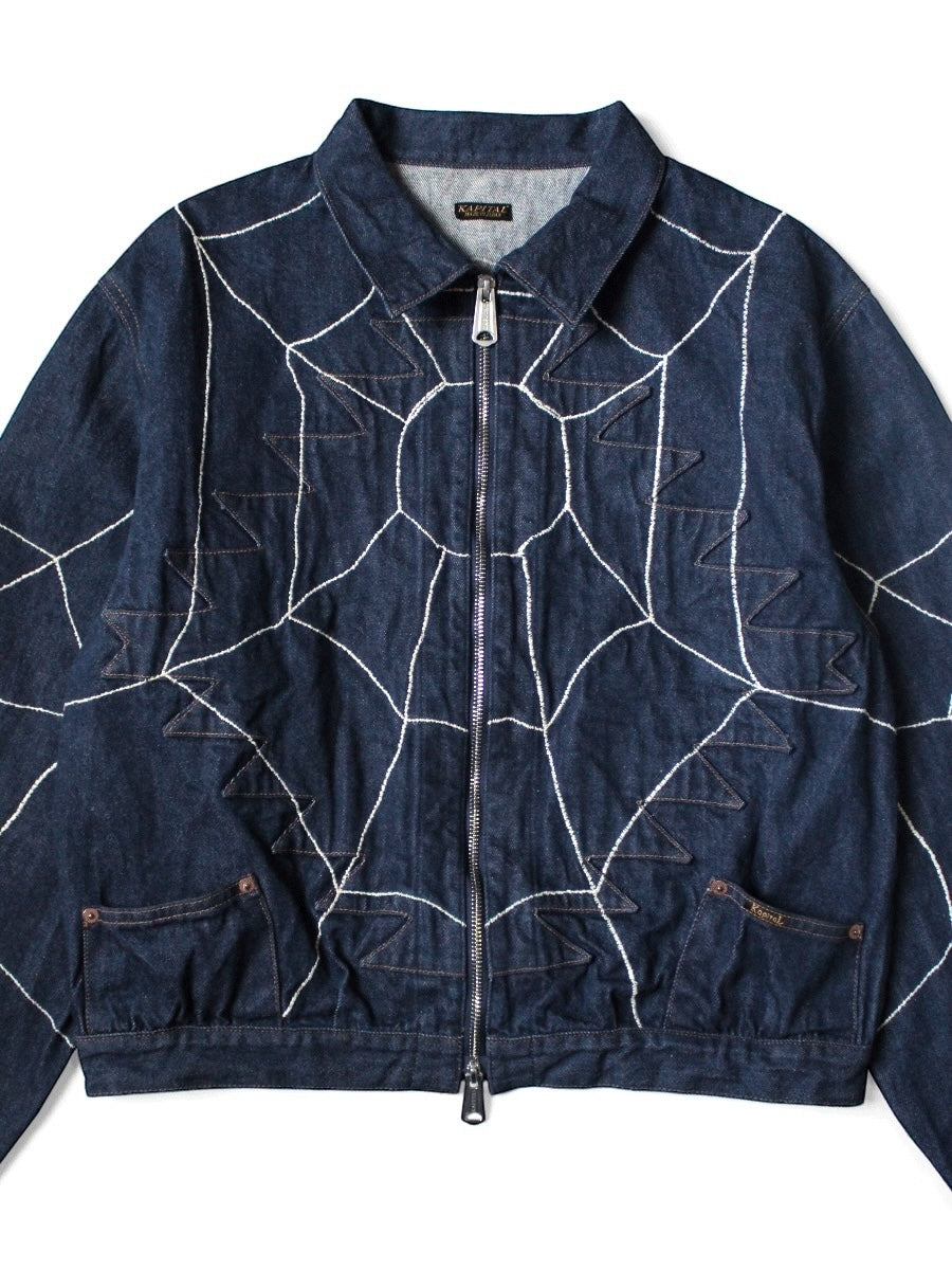Kapital 13oz Denim Santo Domingo Thunderbird Blouson (Kountry Dreamcatcher Remake)