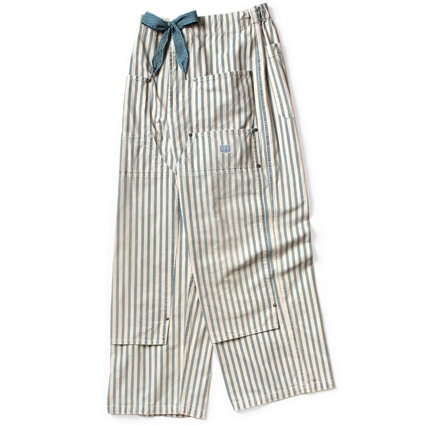 Kapital 9oz French Hickory W Knee Easy Baggy Pants