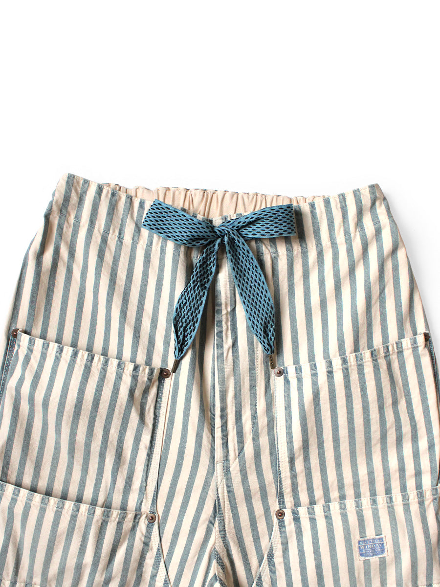 Kapital 9oz French Hickory W Knee Easy Baggy Pants