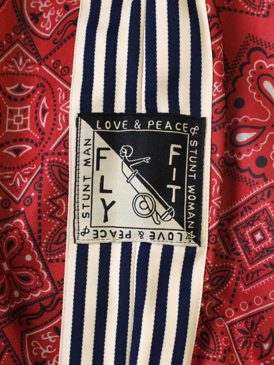 Kapital Smooth Jersey Cookie Bandana Print Track Pants