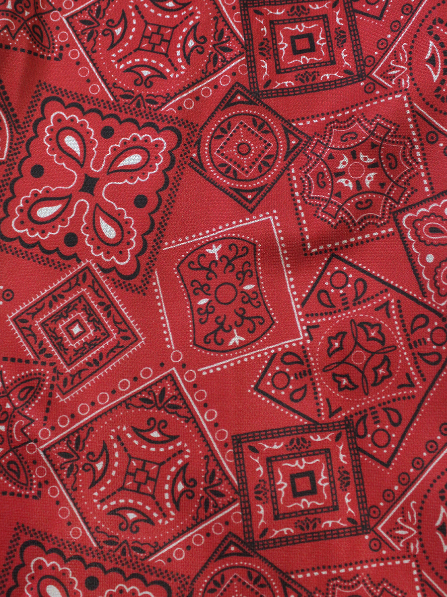 Kapital Smooth Jersey Cookie Bandana Print Track Pants