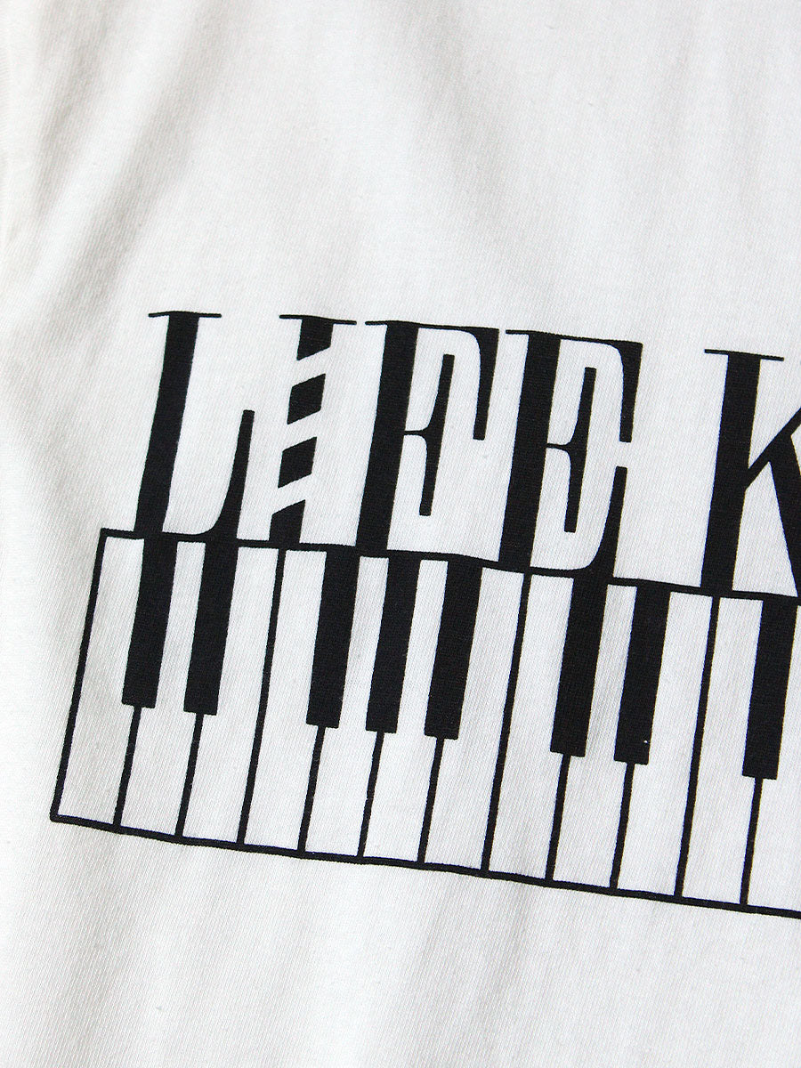 Kapital Jersey Crew T-Shirt (Life Kapriccio Piano Print)