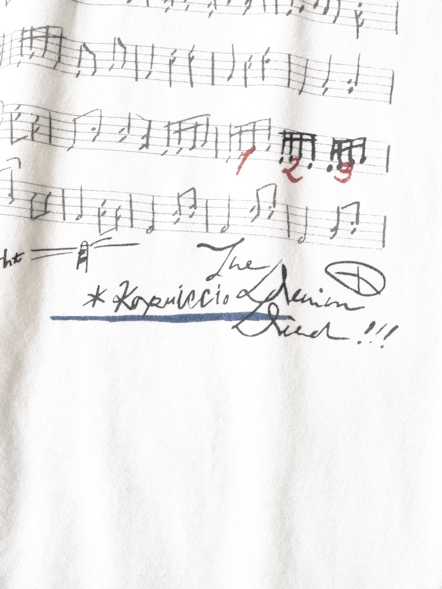 Kapital Tenjiku Ringer Tee (Boro Elegy Print)