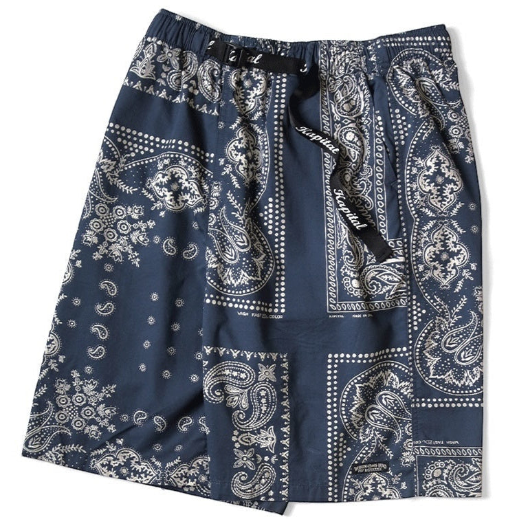 Kapital Combed Burberry Rat Brand Bandana Patchwork Easy Shorts