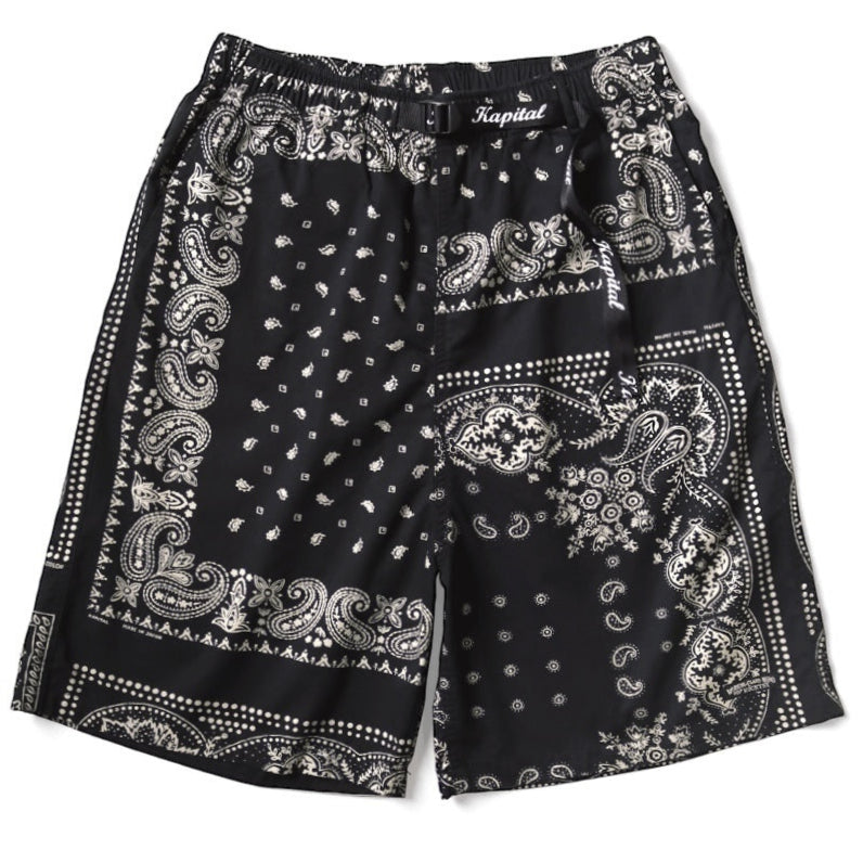 Kapital Combed Burberry Rat Brand Bandana Patchwork Easy Shorts