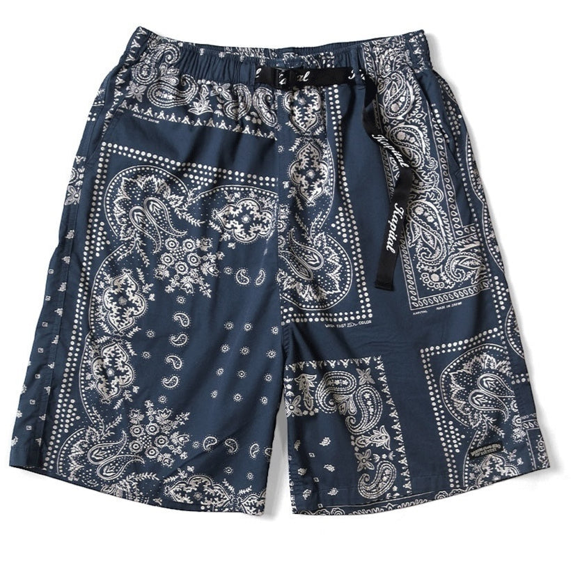 Kapital Combed Burberry Rat Brand Bandana Patchwork Easy Shorts