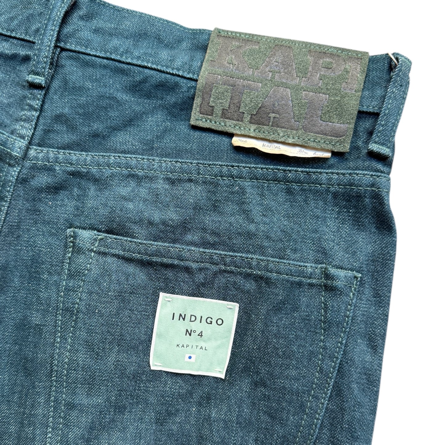 Kapital No. 4 Plant Dyed Denim 5P New Momon-low