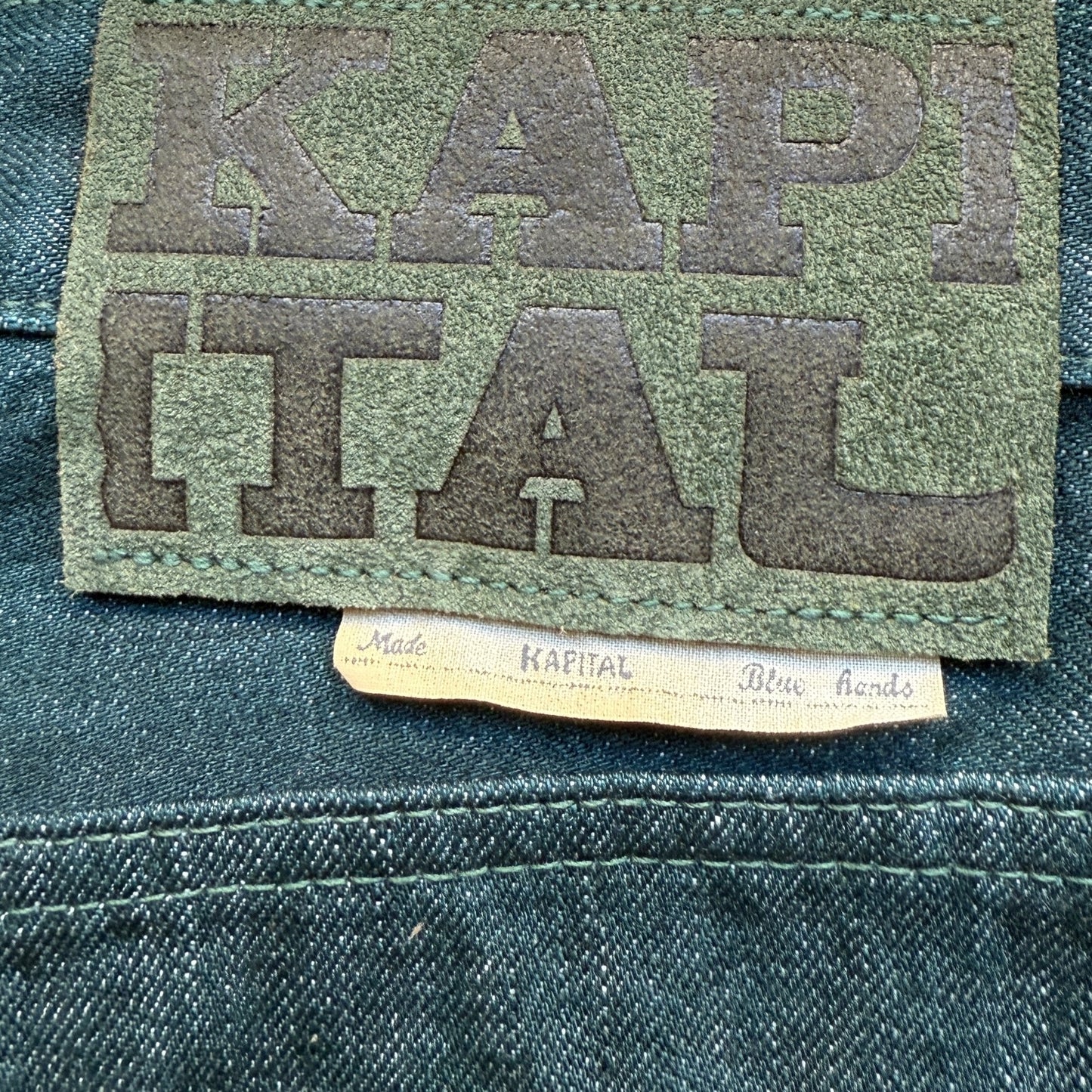 Kapital No. 4 Plant Dyed Denim 5P New Momon-low