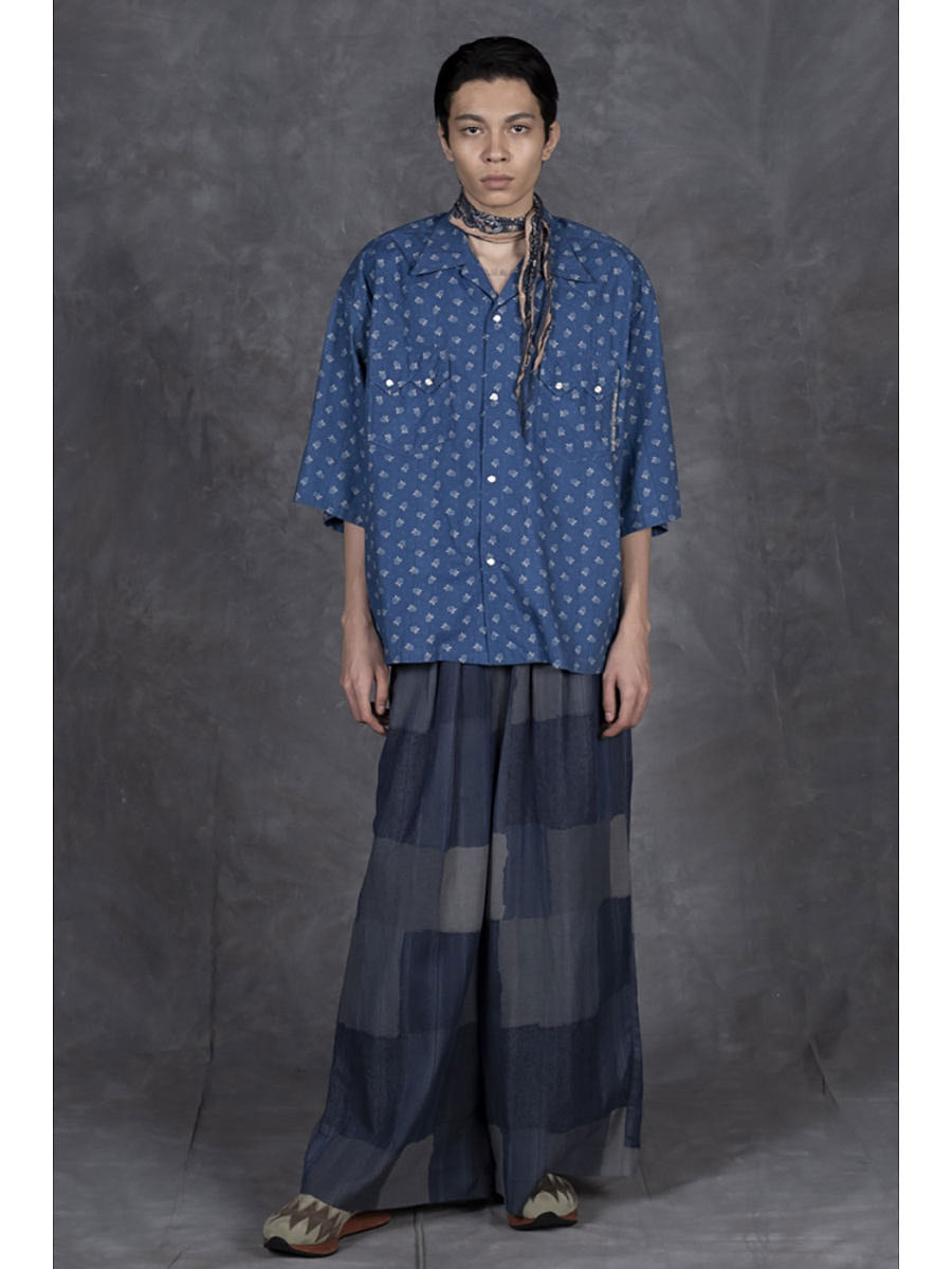Kapital Tugihagi Pattern Rude Baggy Pants