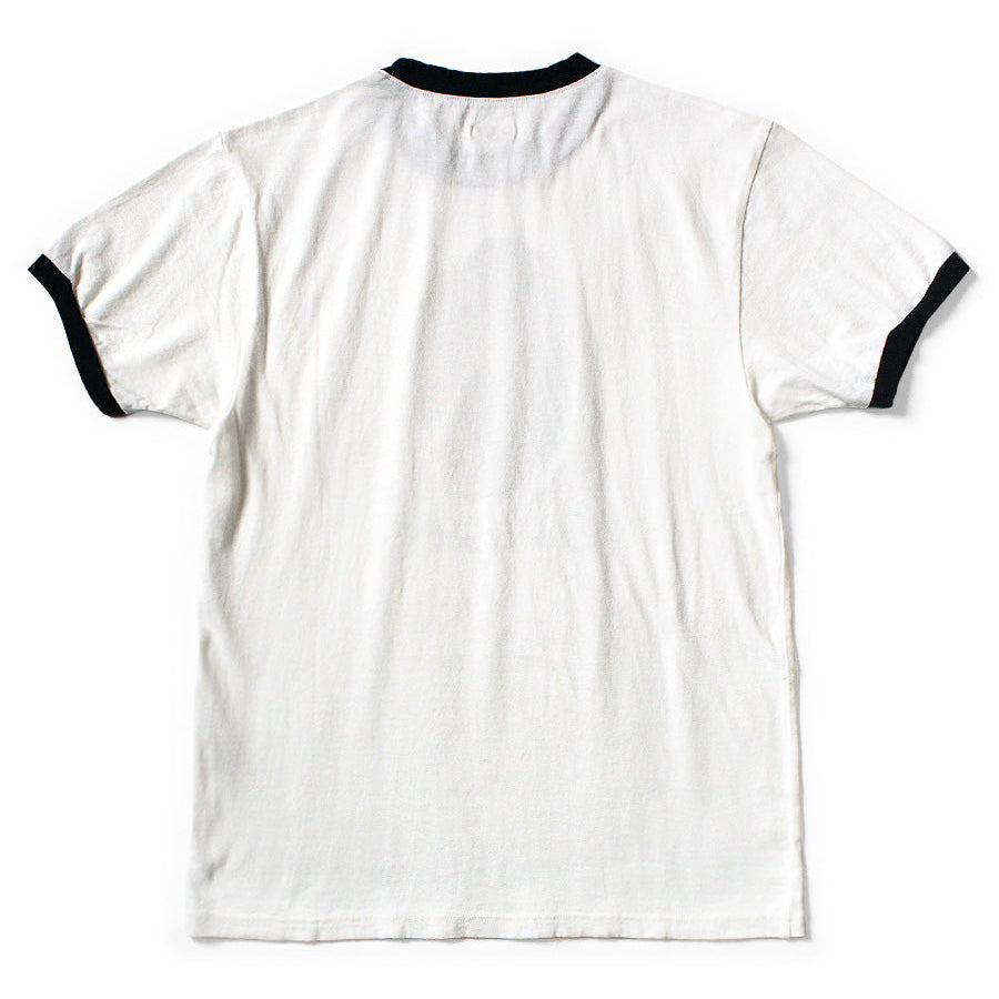 Kapital Jersey Ringer T-Shirt (Sun Shy Print)
