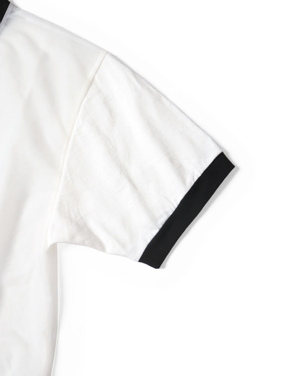 Kapital Sheer Jersey x Jersey Ringer Tee (Chiro Pack Kush In Print)