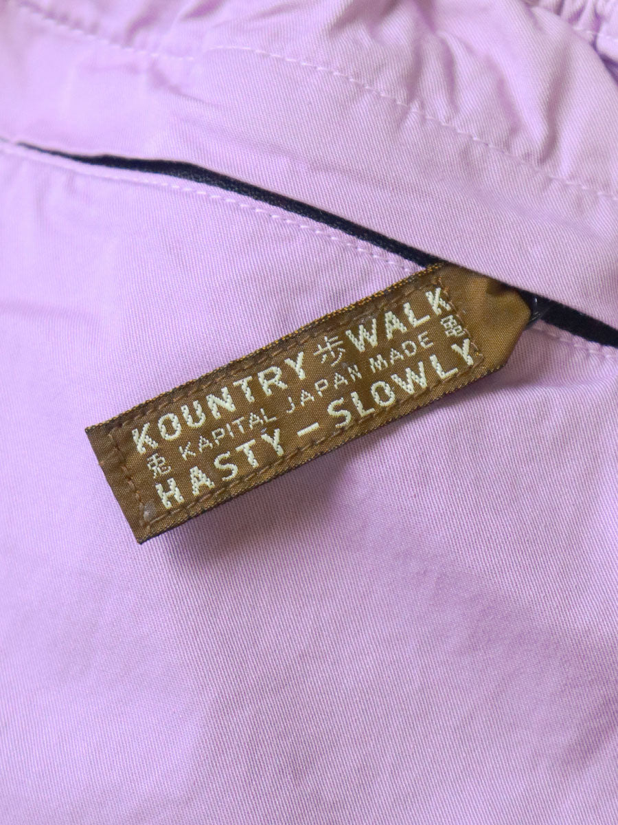 Kapital Combed Burberry Easy Shorts