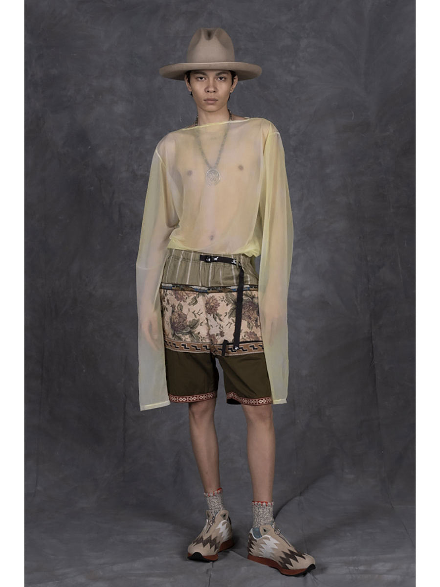 Kapital Patchwork Eco Baka Shorts 2025