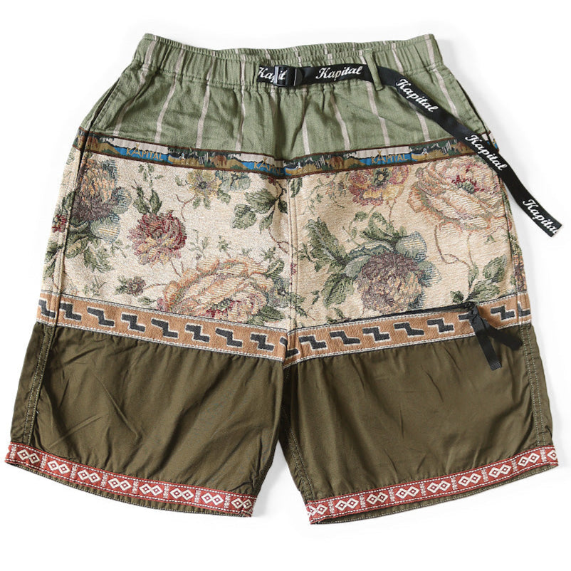 Kapital Patchwork Eco Baka Shorts 2025