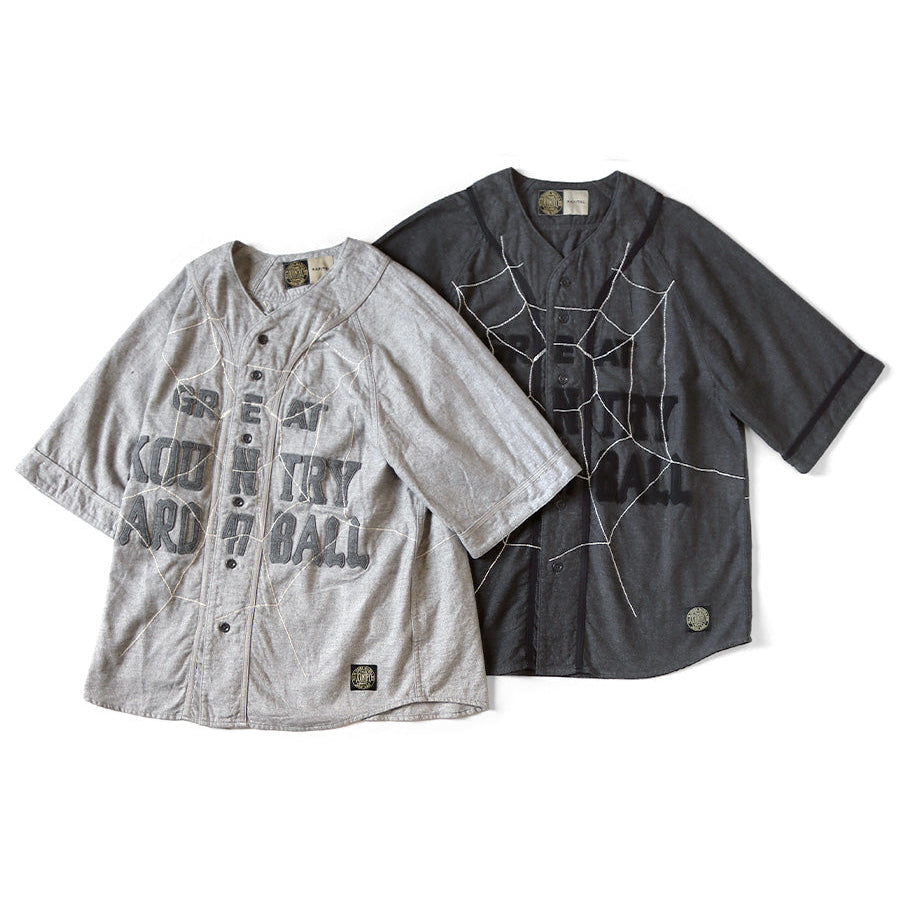 Kapital Cotton Wool Great Kountry Baseball Shirt (Country Dreamcatcher Remake)