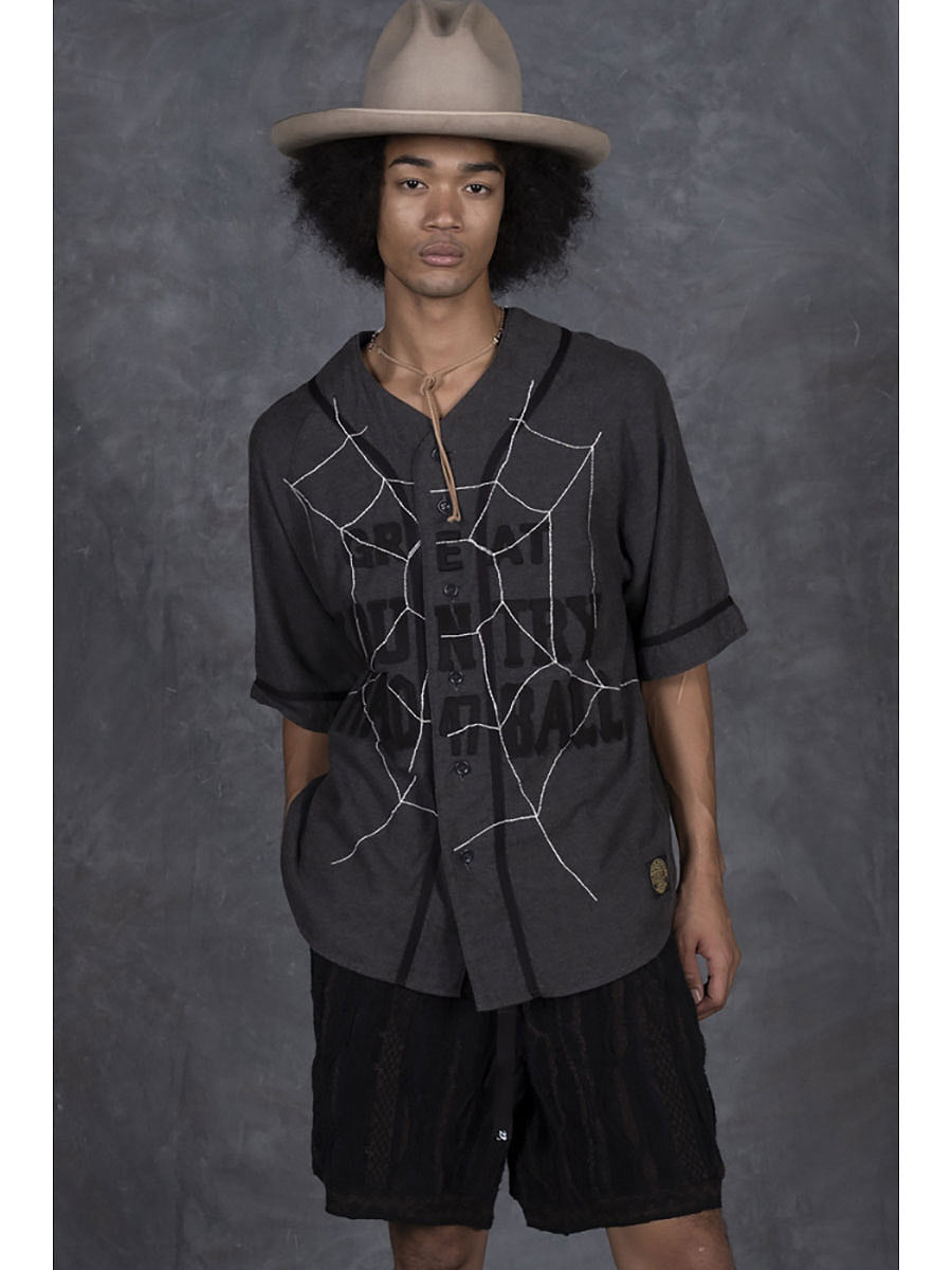 Kapital Cotton Wool Great Kountry Baseball Shirt (Country Dreamcatcher Remake)
