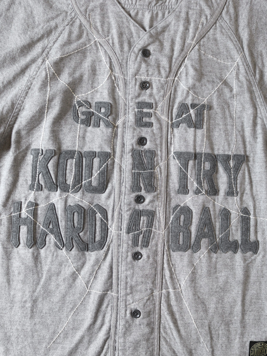 Kapital Cotton Wool Great Kountry Baseball Shirt (Country Dreamcatcher Remake)