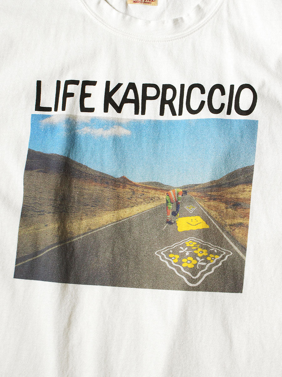 Kapital Jersey Sleeveless Big Tee (Life Kapriccio Road Sign Painter)