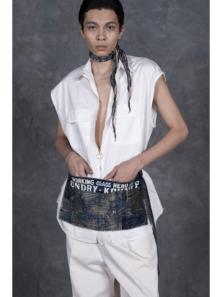 Kapital Boro Ad Apron