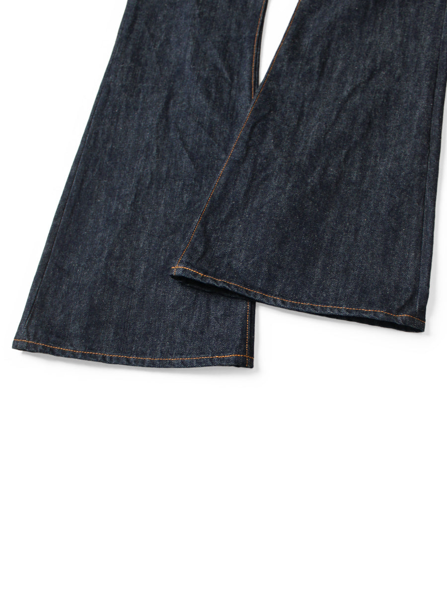 Kapital 14oz Denim 5P Apron-Skouser Flare Pants