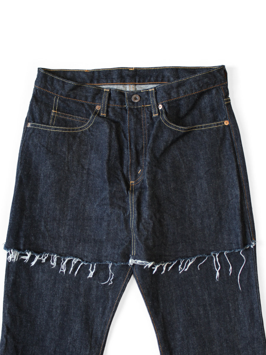 Kapital 14oz Denim 5P Apron-Skouser Bootcut Pants