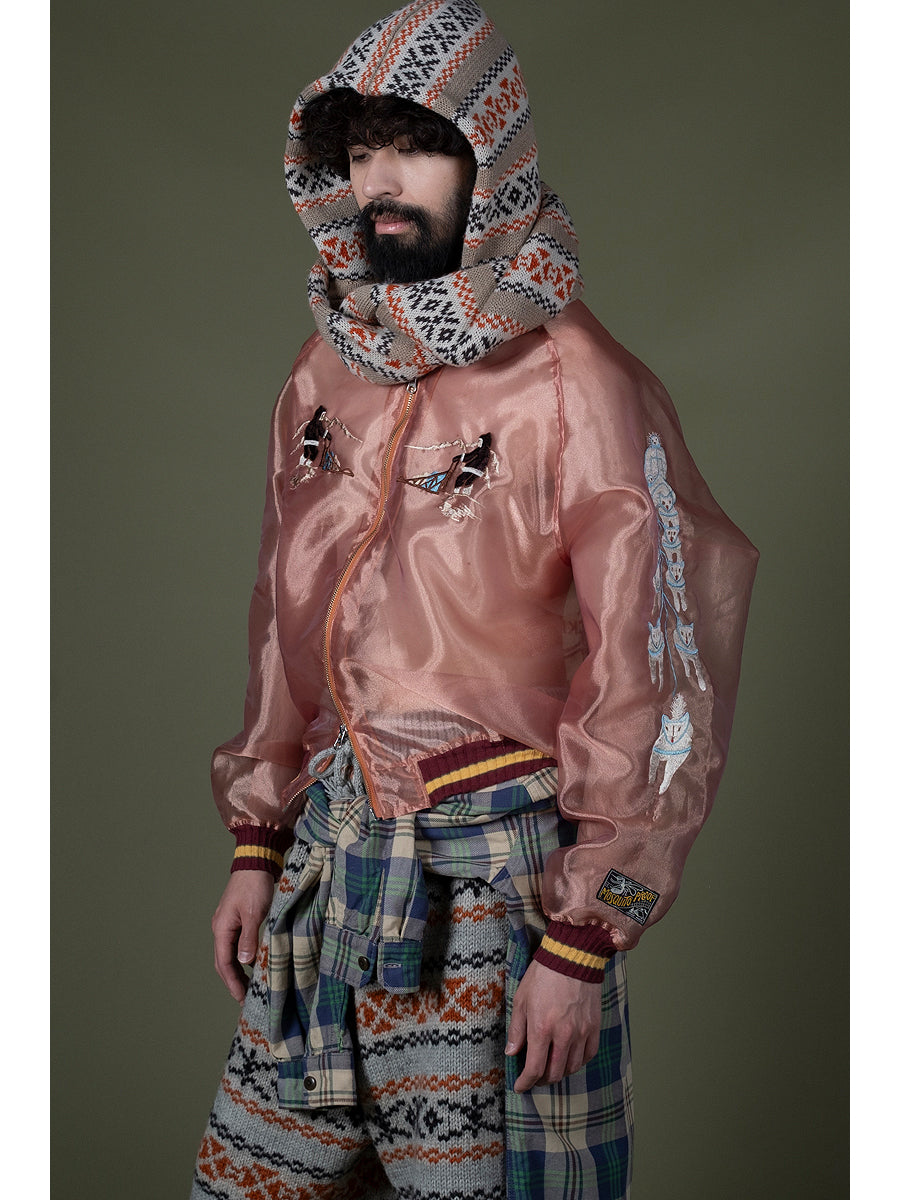 Kapital Sheer Pearl Mosquito Guard Souvenir Jacket (Yukon & Alaska)