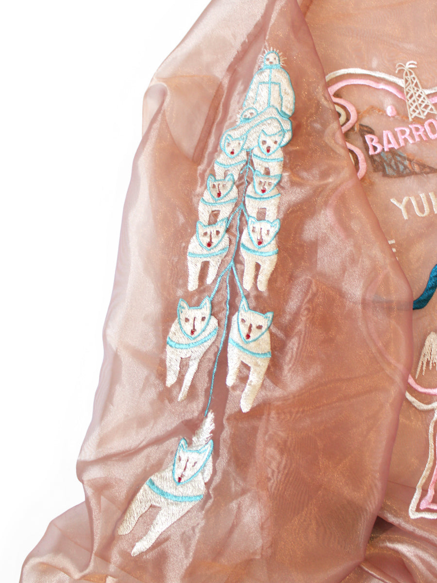 Kapital Sheer Pearl Mosquito Guard Souvenir Jacket (Yukon & Alaska)