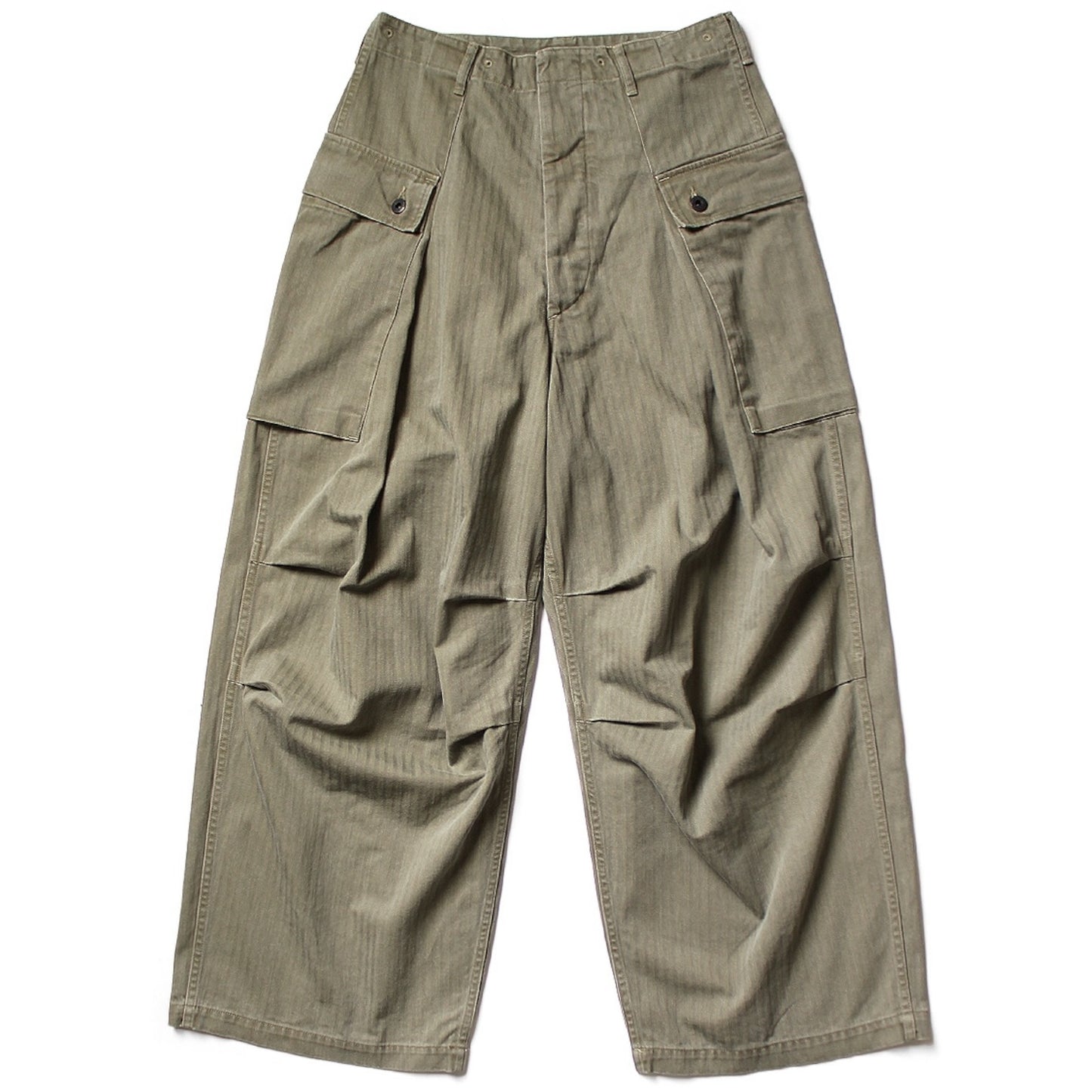 Kapital Herringbone Jumbo Monkey Pants
