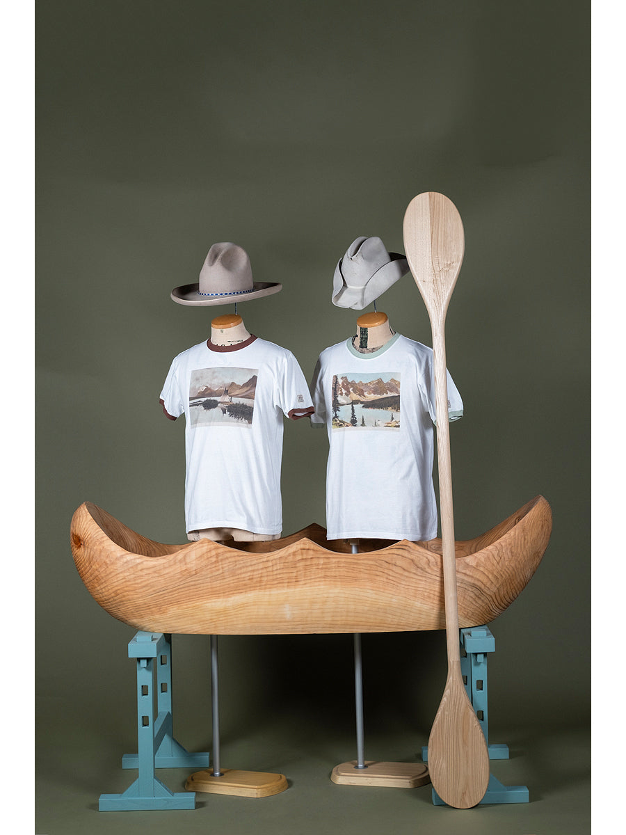 Kapital Jersey Ringer T-Shirt (Yellowknife Print)