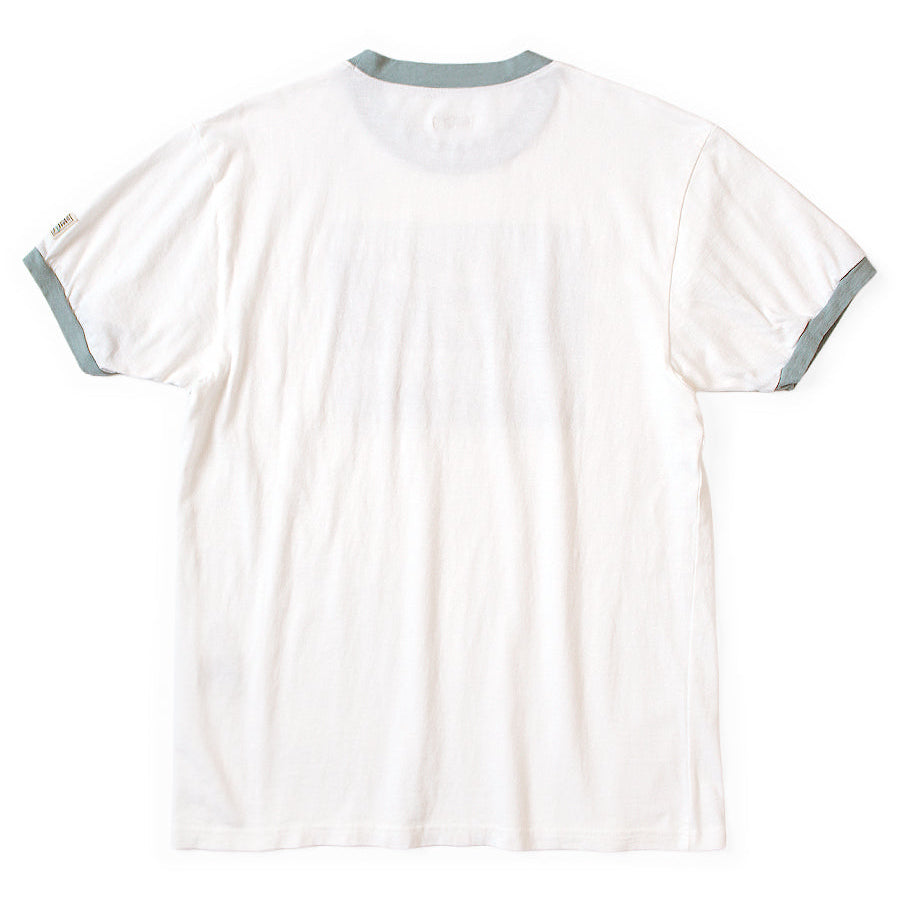 Kapital Jersey Ringer T-Shirt (Churchill Lake Print)