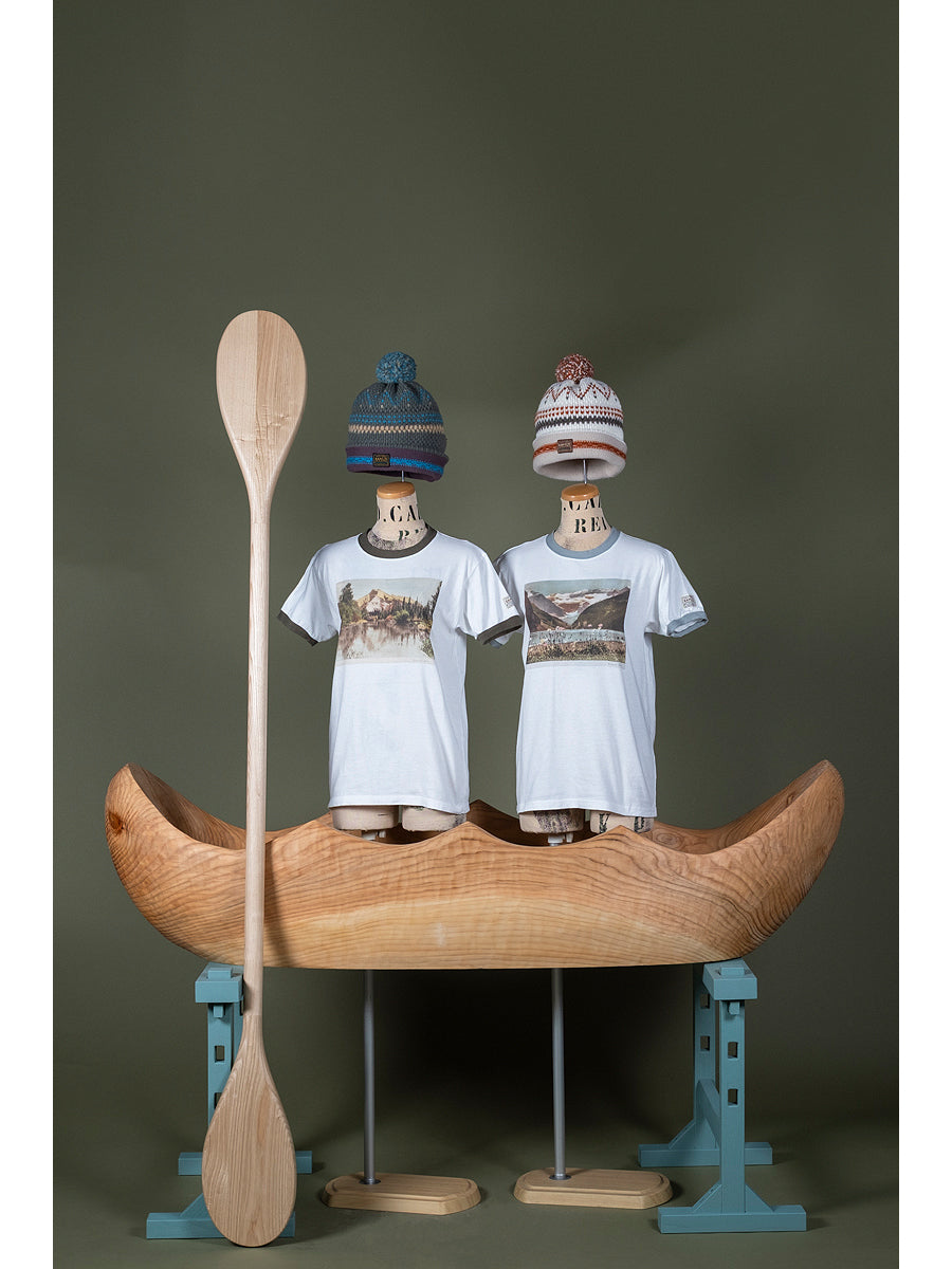 Kapital Jersey Ringer T-Shirt (Churchill Lake Print)