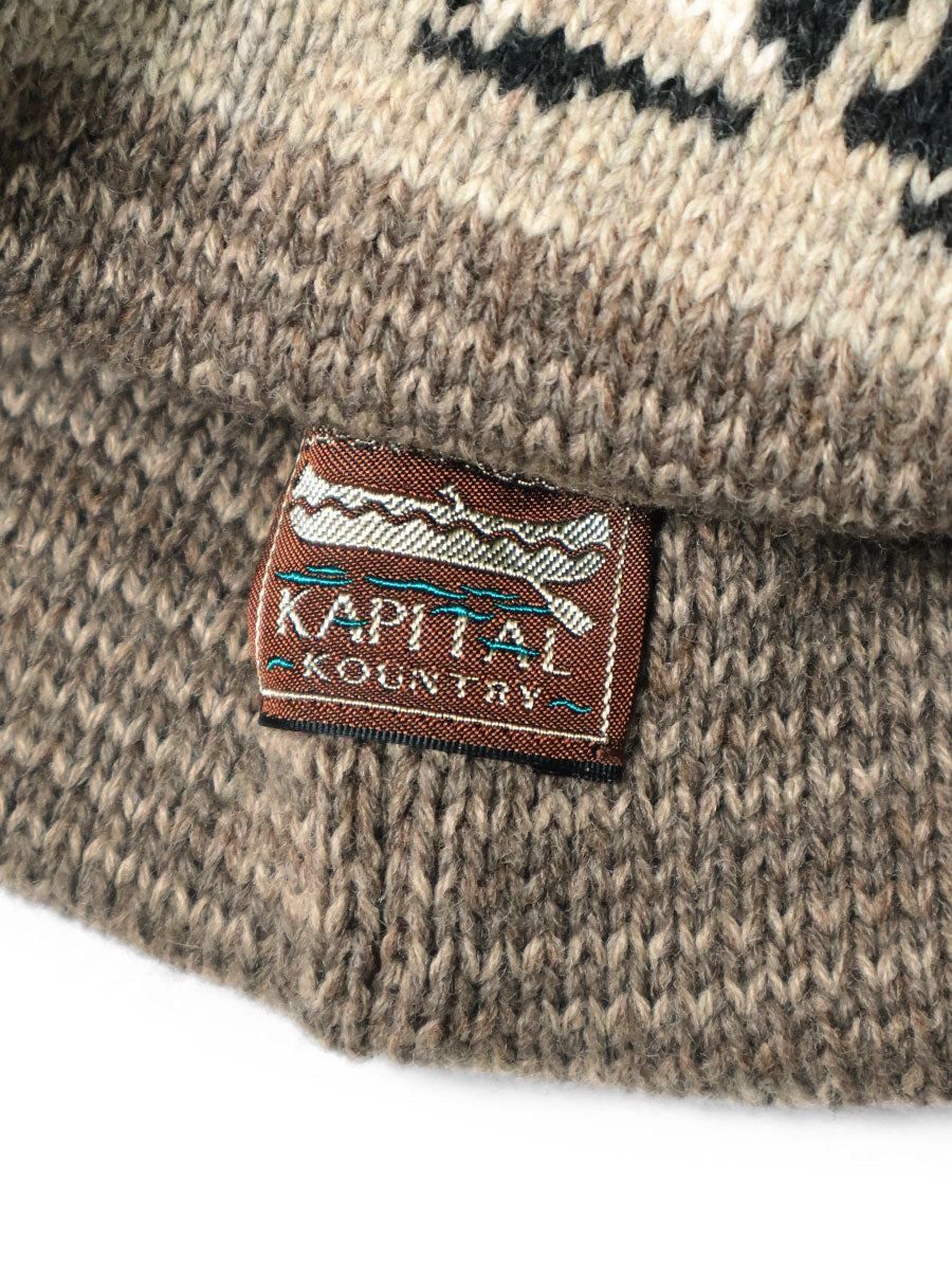 Kapital 5G Wool Polar Bear Knit Cap
