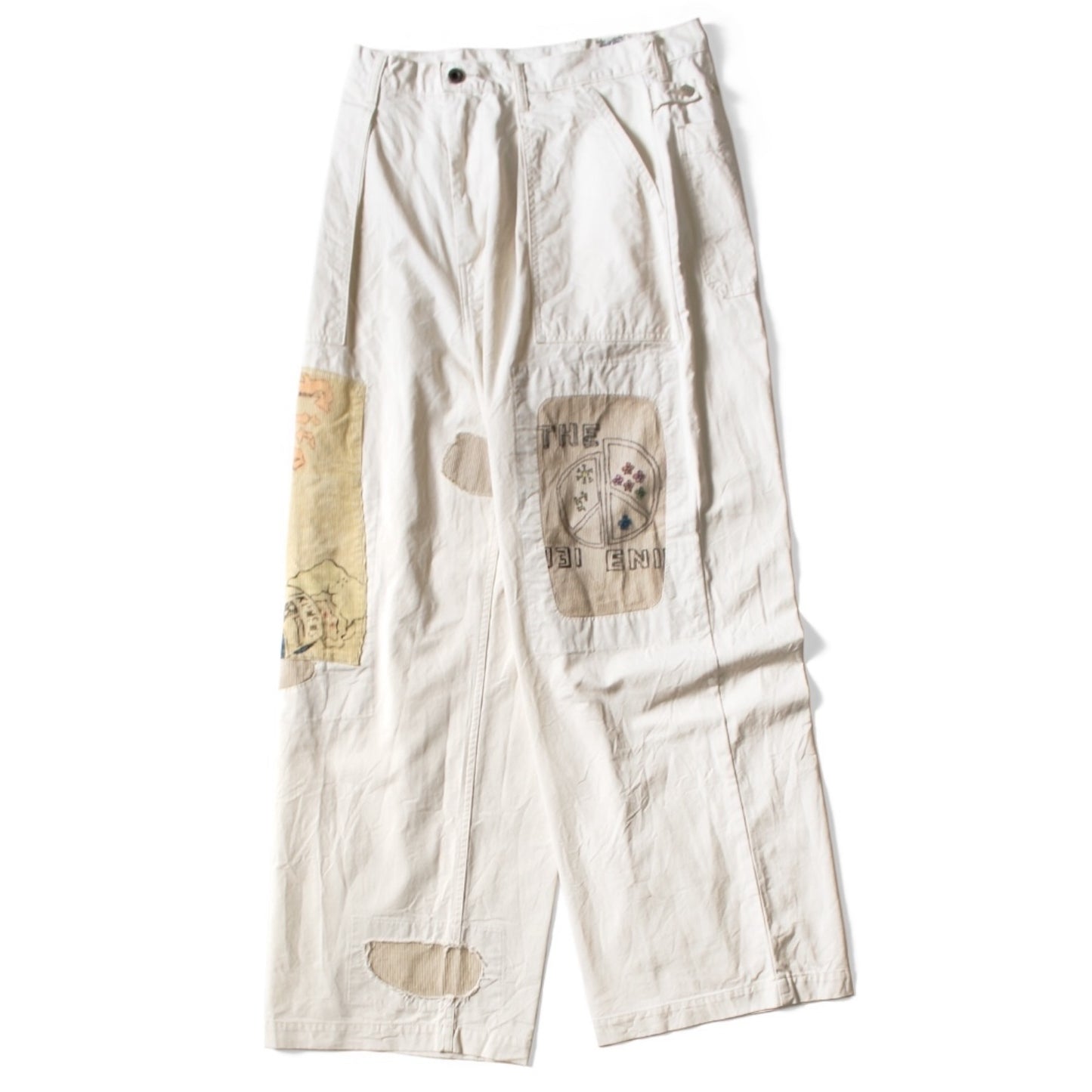 Kapital Mura Twill Fatigue Baggy Pants (Rush Week Remake)